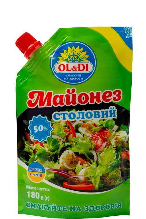 Майонез “Столовий” 50% Дойпак