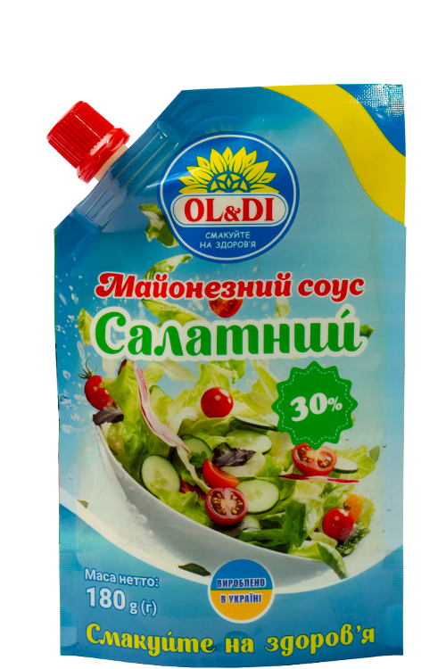 Майонезний соус “Салатний” 30% Дойпак