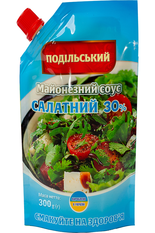 Майонезний соус “Салатний” 30% Дойпак